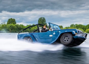 Can This Amphibious Car Take You from Land to Sea and Still Make You Look Cool?