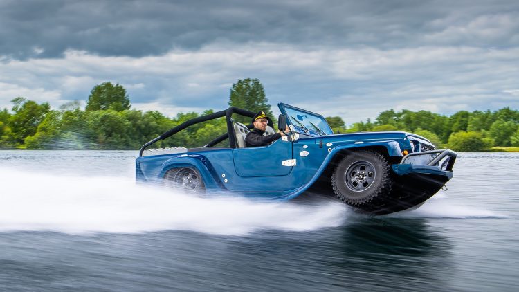 Can This Amphibious Car Take You from Land to Sea and Still Make You Look Cool?